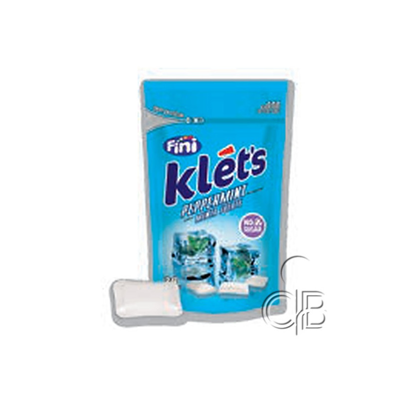 CHICLE KLET´S MENTA S/AZ.39Grs.