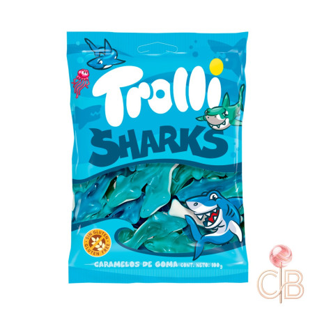 TIBURONES SHARKS AZUL.200unid.B/ 1Kg.