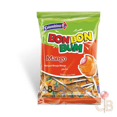 BON BON BUM MANGO 24 UNIDADES