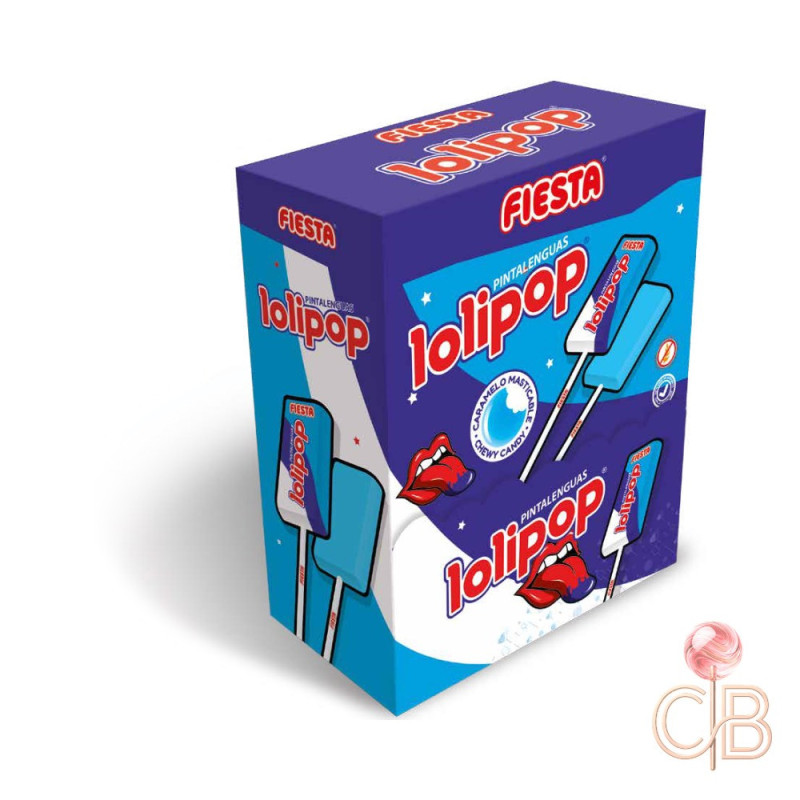 LOLIPOP PINTALENGUAS 100 UNIDADES