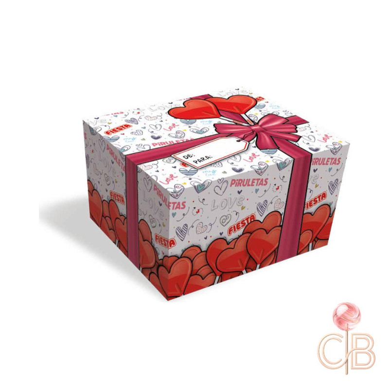 PIRULETAS FOR YOU CAJITA 20 UNIDADES