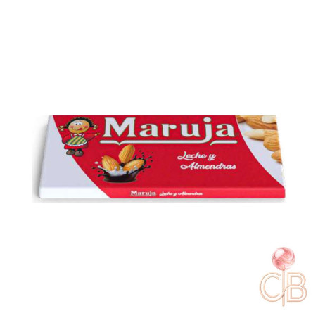 CHOCO MARUJA LECH Y ALMEN (20PAQ/5/100g)