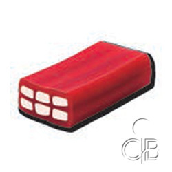 LADRILLOS FRESA RELLENO BRILLO.B/ 250 unid.