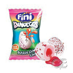 FINI DINOEGGS BUBBLE GUM.200unid.
