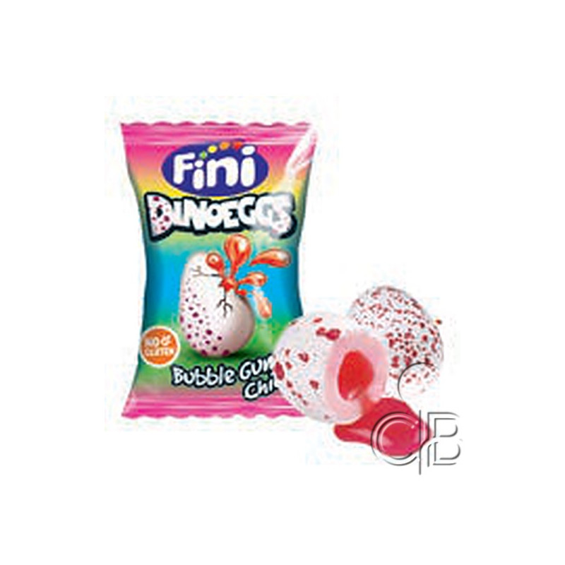FINI DINOEGGS BUBBLE GUM.200unid.